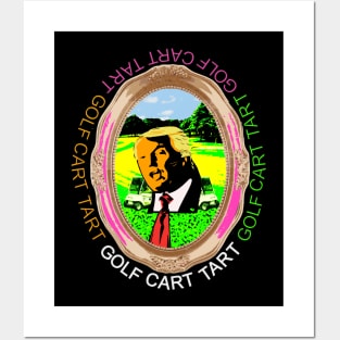 Golf Cart Tart Posters and Art